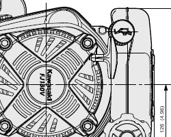 FJ180V-KAI Dimensional specifications