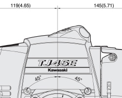 TJ45E Dimensional specifications